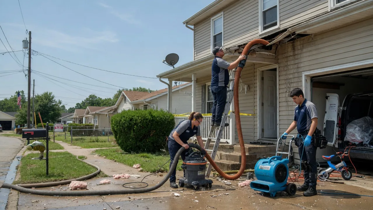Water Damage Restoration in Columbia City, IN near me